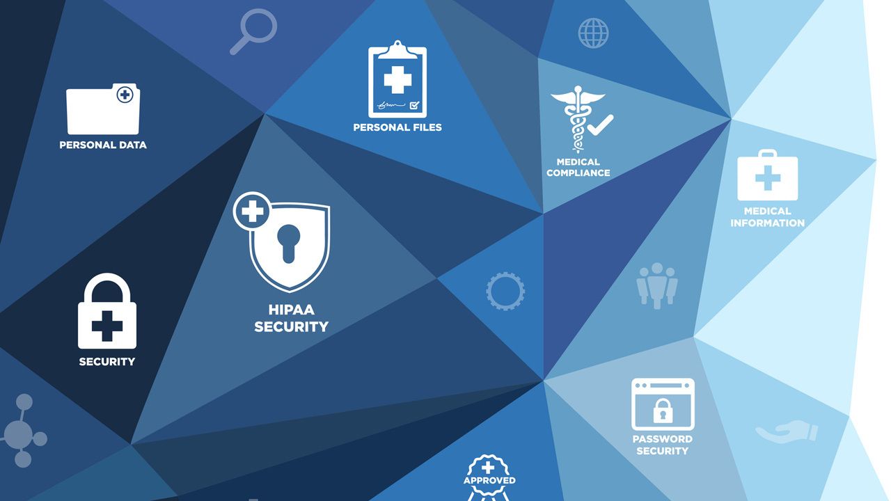 HIPAA security illustration.
